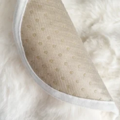 Bettvorleger Bubble-Fleece creme Eldo