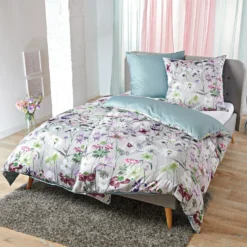 Bettwäsche "Blüten" 2-tlg. Eldo