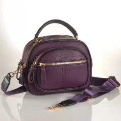 Boxy-Handtasche "Valentina" purple