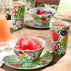 Müsli-Schüsseln "Karibik" 2er-Set Basilico